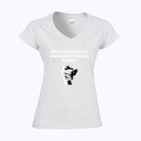 Softstyle™ women's v-neck t-shirt Thumbnail