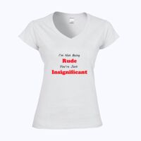 Softstyle™ women's v-neck t-shirt Thumbnail
