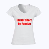 Softstyle™ women's v-neck t-shirt Thumbnail