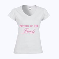 Softstyle™ women's v-neck t-shirt Thumbnail