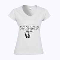 Softstyle™ women's v-neck t-shirt Thumbnail
