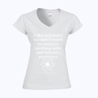 Softstyle™ women's v-neck t-shirt Thumbnail