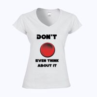 Softstyle™ women's v-neck t-shirt Thumbnail