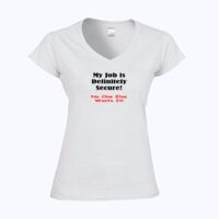 Softstyle™ women's v-neck t-shirt Thumbnail