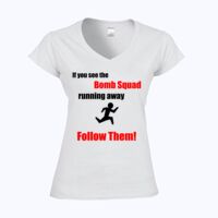 Softstyle™ women's v-neck t-shirt Thumbnail