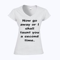 Softstyle™ women's v-neck t-shirt Thumbnail
