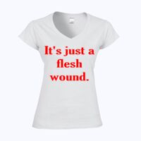 Softstyle™ women's v-neck t-shirt Thumbnail