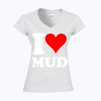 Softstyle™ women's v-neck t-shirt Thumbnail