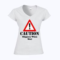 Softstyle™ women's v-neck t-shirt Thumbnail