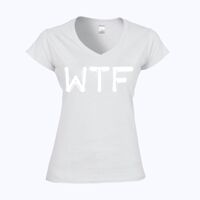 Softstyle™ women's v-neck t-shirt Thumbnail