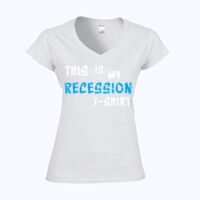 Softstyle™ women's v-neck t-shirt Thumbnail