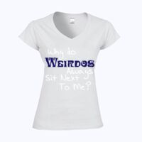 Softstyle™ women's v-neck t-shirt Thumbnail