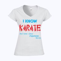 Softstyle™ women's v-neck t-shirt Thumbnail