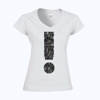 Softstyle™ women's v-neck t-shirt Thumbnail