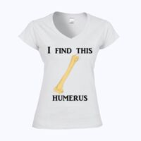Softstyle™ women's v-neck t-shirt Thumbnail