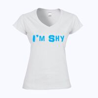 Softstyle™ women's v-neck t-shirt Thumbnail