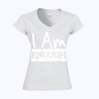 Softstyle™ women's v-neck t-shirt Thumbnail