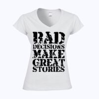 Softstyle™ women's v-neck t-shirt Thumbnail