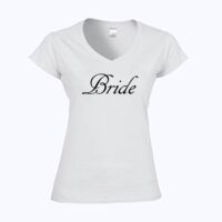 Softstyle™ women's v-neck t-shirt Thumbnail