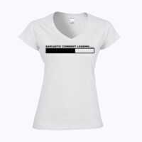 Softstyle™ women's v-neck t-shirt Thumbnail