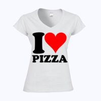 Softstyle™ women's v-neck t-shirt Thumbnail