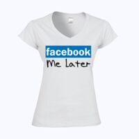 Softstyle™ women's v-neck t-shirt Thumbnail