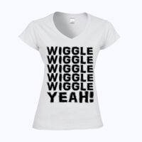 Softstyle™ women's v-neck t-shirt Thumbnail