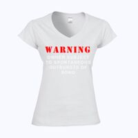 Softstyle™ women's v-neck t-shirt Thumbnail