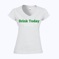 Softstyle™ women's v-neck t-shirt Thumbnail