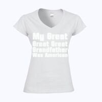 Softstyle™ women's v-neck t-shirt Thumbnail