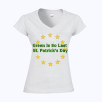 Softstyle™ women's v-neck t-shirt Thumbnail