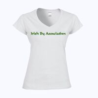 Softstyle™ women's v-neck t-shirt Thumbnail
