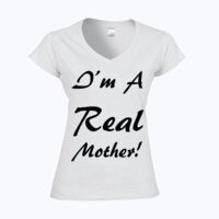 Softstyle™ women's v-neck t-shirt Thumbnail