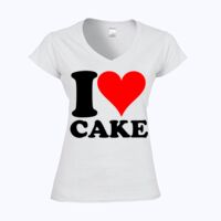 Softstyle™ women's v-neck t-shirt Thumbnail