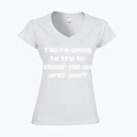 Softstyle™ women's v-neck t-shirt Thumbnail