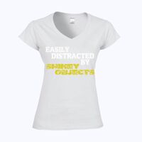 Softstyle™ women's v-neck t-shirt Thumbnail