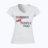 Softstyle™ women's v-neck t-shirt Thumbnail
