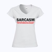 Softstyle™ women's v-neck t-shirt Thumbnail