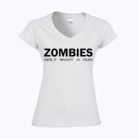 Softstyle™ women's v-neck t-shirt Thumbnail