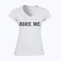 Softstyle™ women's v-neck t-shirt Thumbnail
