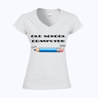 Softstyle™ women's v-neck t-shirt Thumbnail