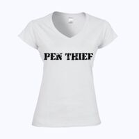 Softstyle™ women's v-neck t-shirt Thumbnail