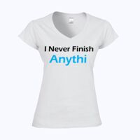 Softstyle™ women's v-neck t-shirt Thumbnail