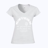 Softstyle™ women's v-neck t-shirt Thumbnail
