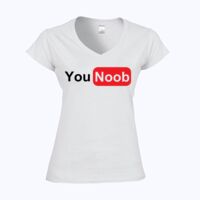 Softstyle™ women's v-neck t-shirt Thumbnail