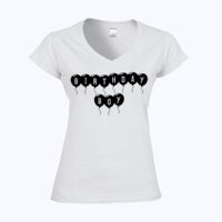 Softstyle™ women's v-neck t-shirt Thumbnail