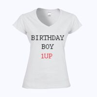Softstyle™ women's v-neck t-shirt Thumbnail