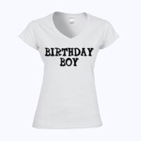Softstyle™ women's v-neck t-shirt Thumbnail