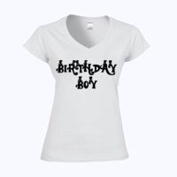 Softstyle™ women's v-neck t-shirt Thumbnail