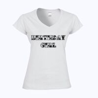 Softstyle™ women's v-neck t-shirt Thumbnail